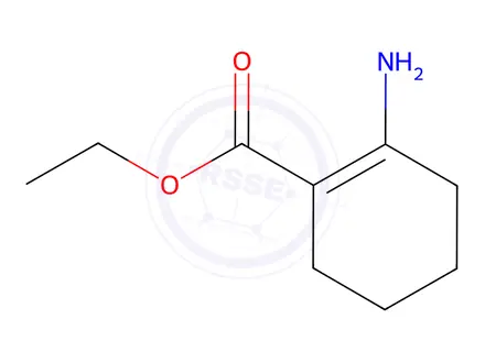 Chemical structure of Ethyl 2-Amino-1-cyclohexene-1-carboxylate