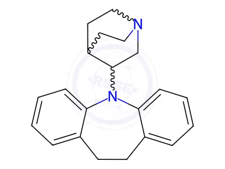 Chemical structure of Quinupramine