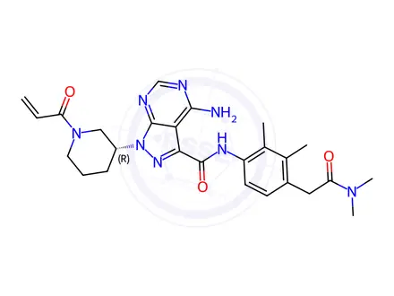 Chemical structure of TAS 0728