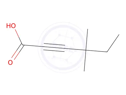 Chemical structure of 4,4-Dimethylhex-2-ynoic acid