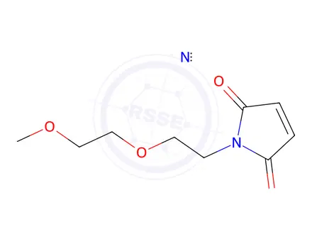 Chemical structure of mPEG-Mal