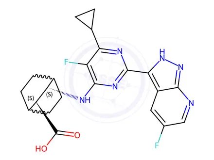 Chemical structure of Onradivir