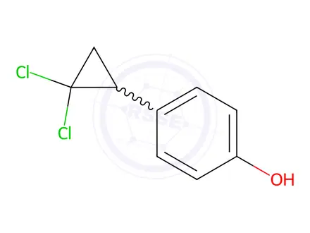 Chemical structure of Ciprofibrate Impurity 2 (Ciprofibrate EP Impurity B)