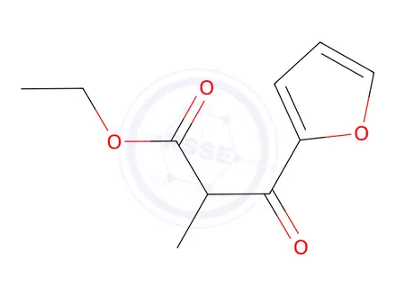 Chemical structure of ethyl 3-(furan-2-yl)-2-methyl-3-oxopropanoate