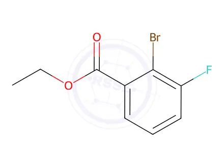 Chemical structure of Ethyl 2-Bromo-3-fluorobenzoate