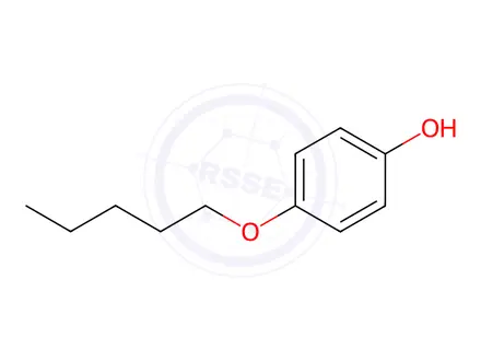 Chemical structure of 4-Amyloxyphenol