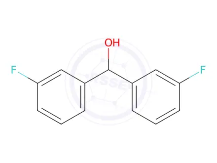 Chemical structure of Bis(3-fluorophenyl)methanol