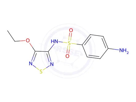 Chemical structure of Sulfatrozole