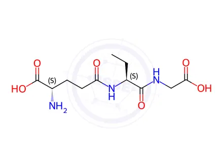 Chemical structure of Ophthalmic acid