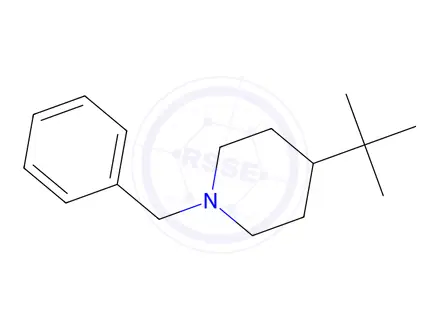 Chemical structure of 1-benzyl-4-tert-butylpiperidine