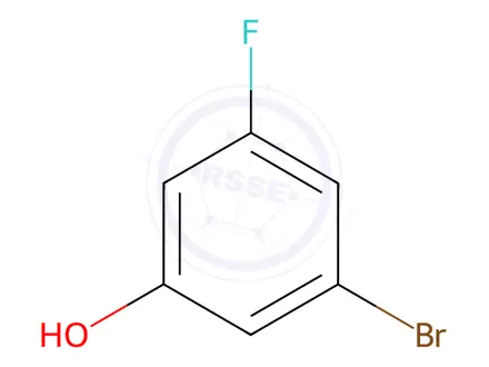 Chemical structure of 3-Bromo-5-fluorophenol