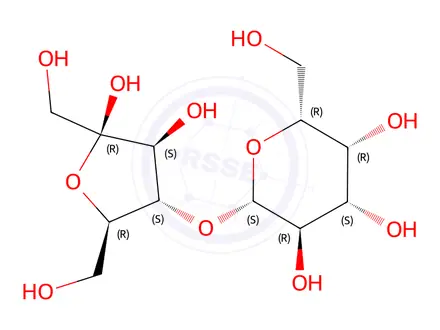 Chemical structure of Lactulose