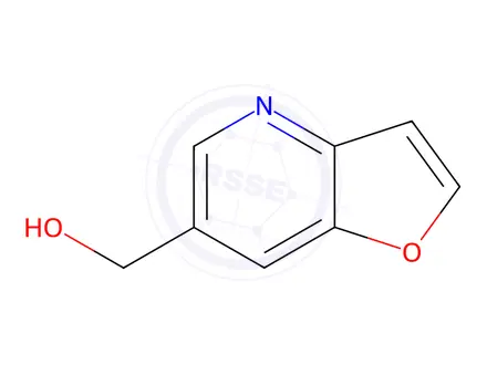 Chemical structure of {furo[3,2-b]pyridin-6-yl}methanol