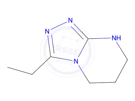 Chemical structure of 3-Ethyl-5H,6H,7H,8H-[1,2,4]triazolo[4,3-a]pyrimidine