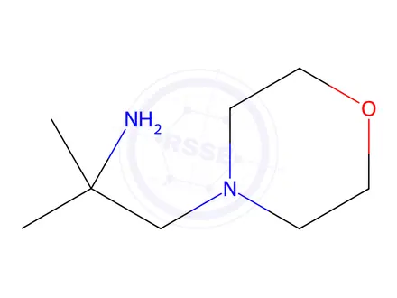Chemical structure of 1,1-Dimethyl-2-morpholin-4-yl-ethylamine