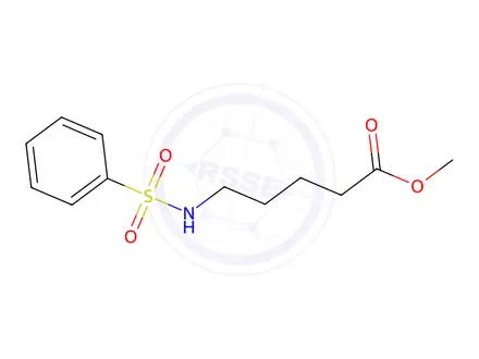 Chemical structure of Methyl 5-[(phenylsulfonyl)amino]pentanoate