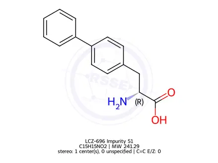 Chemical structure of LCZ-696 Impurity 51