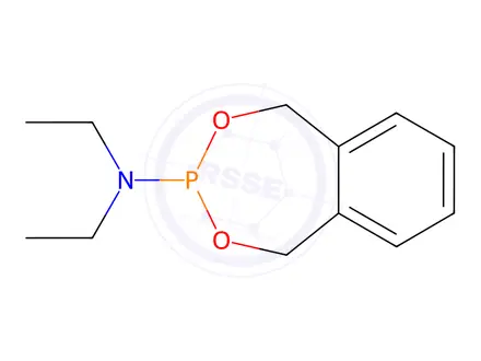 Chemical structure of N,N-Diethyl-1,5-dihydro-2,4,3-benzodioxaphosphepin-3-amine (Technical Grade)