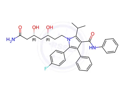 Chemical structure of Atorvastatin Calcium Impurity 118