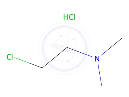 Chemical structure of N-nitroso-Chloroethyl methylamine hydrochloride