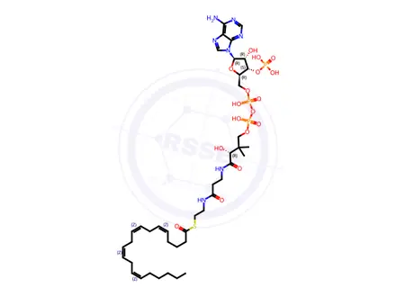 Chemical structure of Coenzyme A Impurity 30
