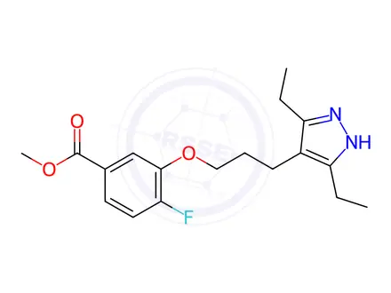 Chemical structure of Acoramidis Impurity 4