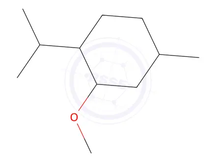 Chemical structure of 1-Isopropyl-2-methoxy-4-methylcyclohexane