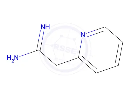 Chemical structure of 2-(Pyridin-2-yl)acetimidamide