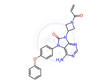 Chemical structure of Tolebrutinib Impurity 50