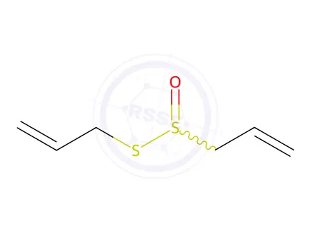 Chemical structure of Allicin