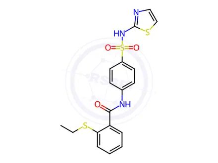 Chemical structure of Phthalylsulfathiazole Impurity 211