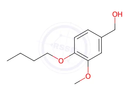 Chemical structure of (4-Butoxy-3-methoxyphenyl)methanol