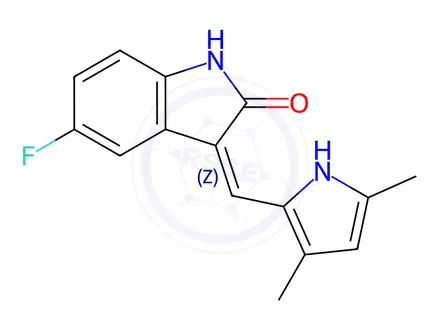 Chemical structure of Sunitinib Impurity 157