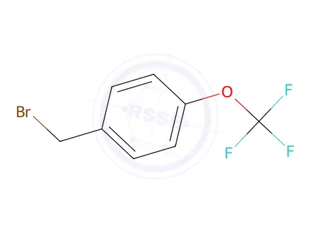 Chemical structure of 4-(Trifluoromethoxy)benzyl bromide