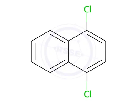 Chemical structure of 1,4-Dichloronaphthalene