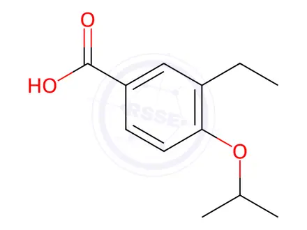 Chemical structure of 3-Ethyl-4-isopropoxybenzoic acid