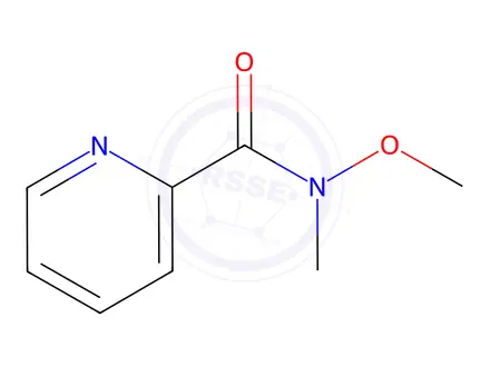 Chemical structure of N-Methoxy-N-methylpicolinamide