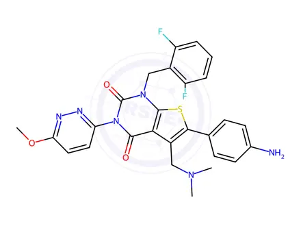 Chemical structure of Relugolix Impurity 270