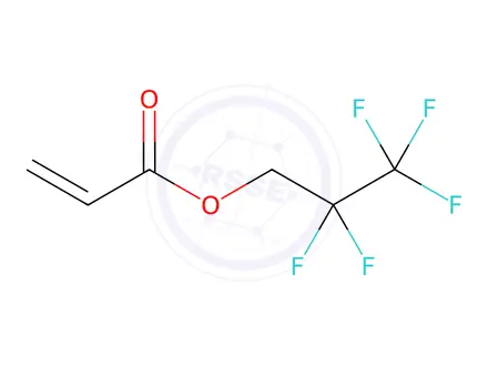 Chemical structure of 2,2,3,3,3-Pentafluoropropyl Acrylate