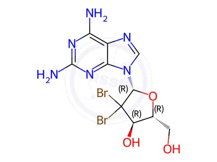 Chemical structure of Adenosine Impurity 145