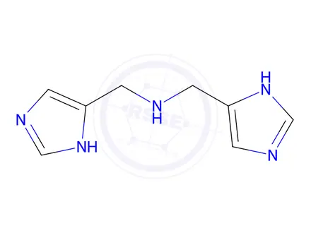 Chemical structure of Bis((1H-imidazol-4-yl)methyl)amine