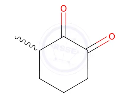 Chemical structure of 3-Methylcyclohexane-1,2-dione