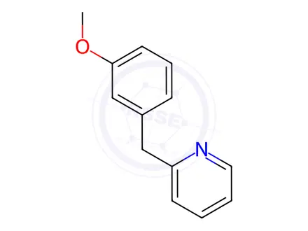 Chemical structure of 2-(m-Methoxybenzyl)pyridine