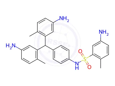 Chemical structure of Pazopanib Impurity 164