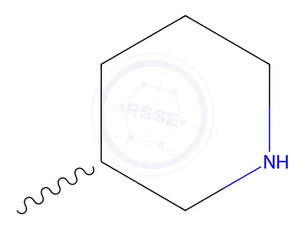Chemical structure of 3-Methylpiperidine