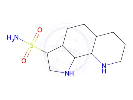 Chemical structure of 1H-pyrrolo[3,2-h]quinoline-3-sulfonamide
