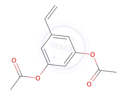 Chemical structure of 3,5-Diacetoxy Styrene
