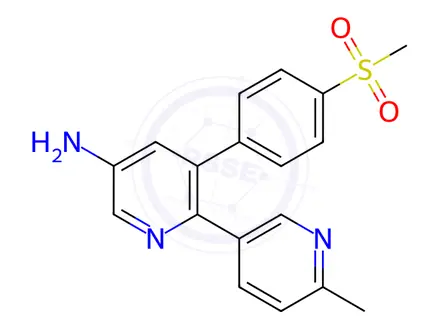 Chemical structure of Etoricoxib Impurity 179