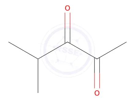 Chemical structure of Acetyl isobutyryl