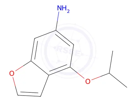 Chemical structure of 4-Isopropoxybenzofuran-6-amine